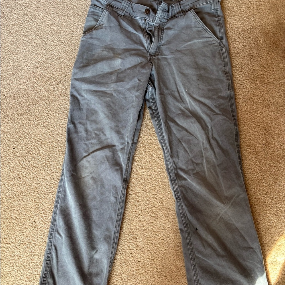 Carhartt Gray Relaxed Fit Pants